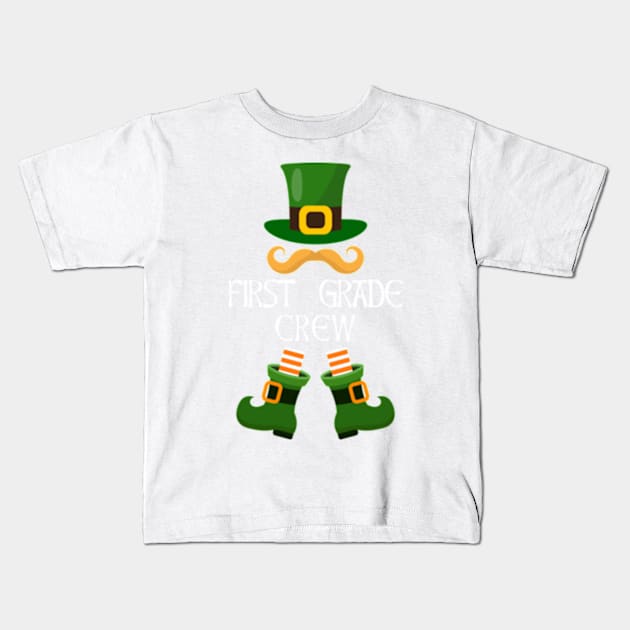 patrick day Kids T-Shirt by credittee